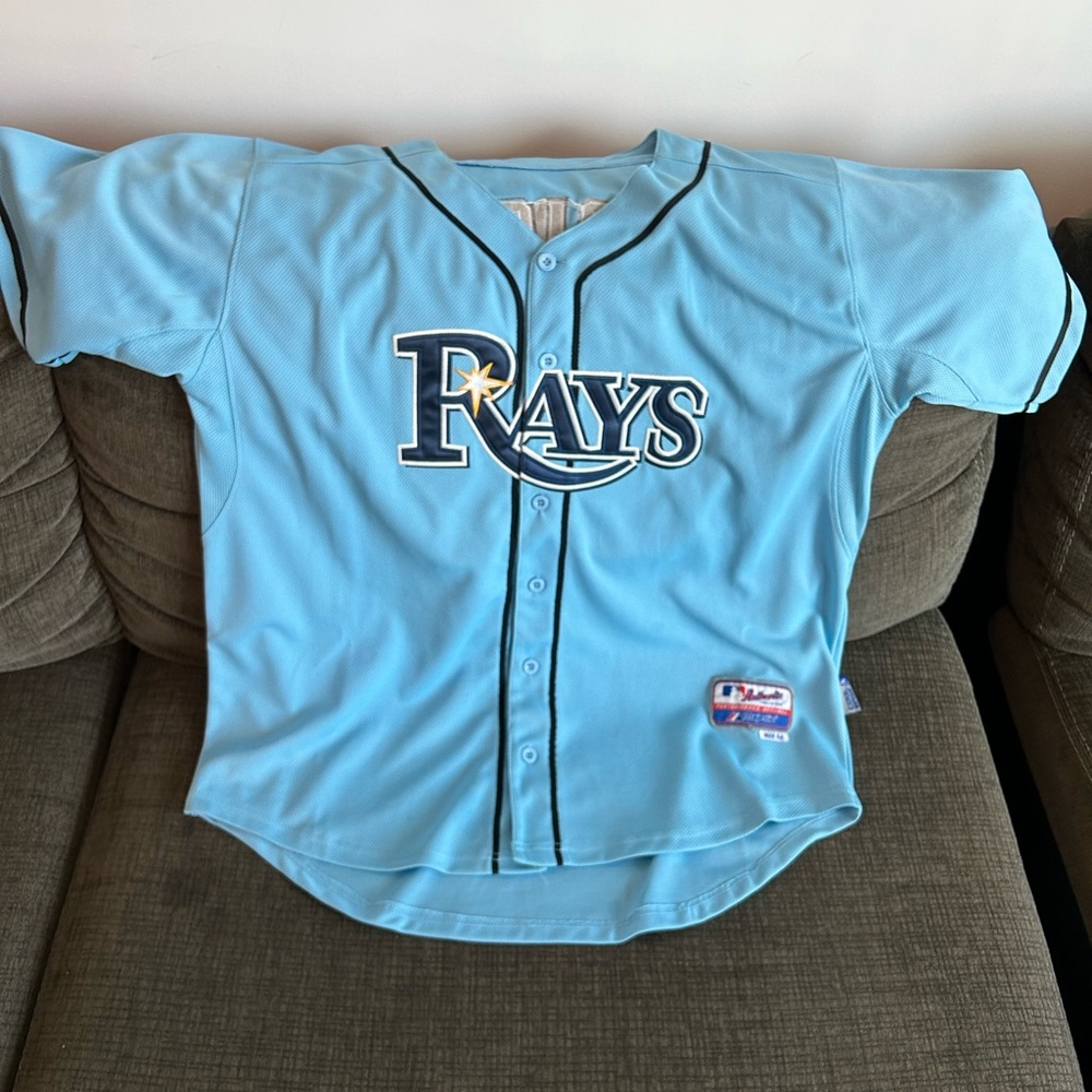 Majestic Tampa Bay Rays David Price #14 Jersey Baseball MLB Men's Sz: 52 (XL)